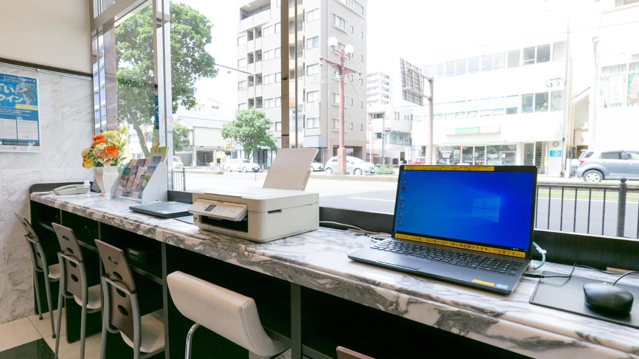 Toyoko Inn Kagoshima Chuo Eki Nishi Guchi Εξωτερικό φωτογραφία