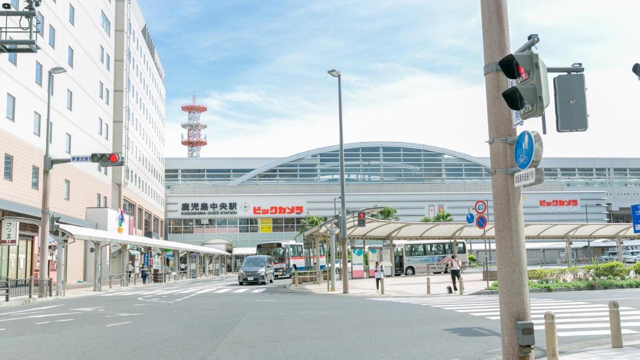 Toyoko Inn Kagoshima Chuo Eki Nishi Guchi Εξωτερικό φωτογραφία